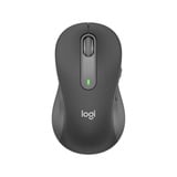 Logitech Signature M650 L, Ratón grafito, Izquierda, Óptico, Bluetooth, 4000 DPI, Grafito