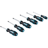Makita Juego de destornilladores 6 piezas negro/Azul