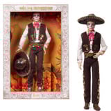 Mattel Barbie Signature Dia De Muertos 2025 - Muñeco Ken con traje y sombrero, Muñecos 
