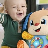 Mattel JFD20, Peluches azul/Marrón claro
