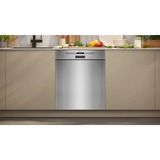 Neff S125ECS15E, Lavavajillas acero fino cepillado