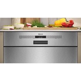 Neff S125ECS15E, Lavavajillas acero fino cepillado