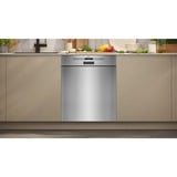 Neff S125ECS15E lavavajillas Bajo encimera 14 cubiertos A acero fino cepillado, Bajo encimera, Tamaño completo (60 cm), Acero inoxidable, Acero inoxidable, Botones, 1,75 m