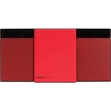 Panasonic SC-HC304 Reproductor de CD HiFi Rojo, Equipo compacto rojo, 2,5 kg, Rojo, Reproductor de CD HiFi