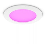 Philips Hue Downlight delgado 170 mm, Luz de LED blanco, Philips Downlight delgado 170 mm, Bluetooth/Zigbee, Blanco, Multi, 2000 K, 6500 K, 105°
