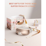 Renpho Dispositivo de masaje para ojos Eyeris 3, Aparato de masaje Oro rosa