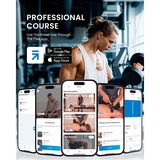 Renpho Power+ Thermacool Massage Gun, Aparato de masaje negro