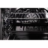 Respekta 15110000000226, Horno negro/Plateado