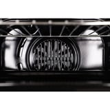 Respekta 15110000000226, Horno negro/Plateado