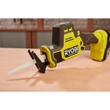 Ryobi ONE+ Sierra sable sin escobillas RRS18CBL-0, 18 Voltios, Sierra de sable verde/Negro