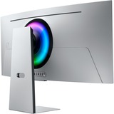 SAMSUNG G85SD pantalla para PC 86,4 cm (34") 3440 x 1440 Pixeles UltraWide Quad HD OLED Plata, Monitor de gaming plateado, 86,4 cm (34"), 3440 x 1440 Pixeles, UltraWide Quad HD, OLED, 0,03 ms, Plata