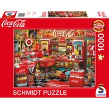 Schmidt Spiele Coca Cola - Tienda Nostalgia, Puzzle 
