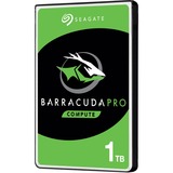 Seagate Barracuda Pro 2.5" 1000 GB Serial ATA III, Unidad de disco duro 2.5", 1000 GB, 7200 RPM