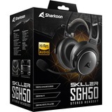 Sharkoon Skiller SGH50, Auriculares con micrófono negro