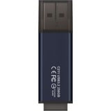 Team Group C211 unidad flash USB 128 GB USB tipo A 3.2 Gen 1 (3.1 Gen 1) Azul, Lápiz USB gris azul oscuro, 128 GB, USB tipo A, 3.2 Gen 1 (3.1 Gen 1), Tapa, 8 g, Azul