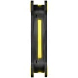 Thermaltake Riing 14 Carcasa del ordenador Ventilador 14 cm Negro, Amarillo negro/Amarillo, Ventilador, 14 cm, 1400 RPM, 28,1 dB, 51,15 cfm, Negro, Amarillo