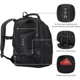 Wenger Legacy Black Series, 16" Laptop, Mochila negro