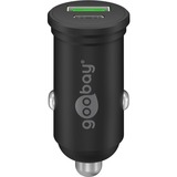 goobay Cargador rápido para coche Dual USB 45 vatios, PD negro