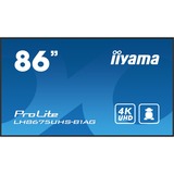 iiyama LH8675UHS-B1AG, Pantalla de gran formato negro (mate)