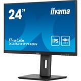 iiyama XUB2497HSN-B2, Monitor LED negro (mate)