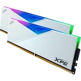 ADATA LANCER RGB módulo de memoria 64 GB 2 x 32 GB DDR5 288-pin DIMM, Memoria RAM blanco, 64 GB, 2 x 32 GB, DDR5, 6000 MHz, 288-pin DIMM