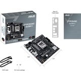 ASUS 90MB1F50-M0EAYC, Placa base negro/Gris