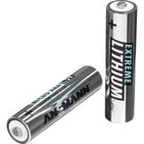 Ansmann Micro AAA/FR03 Batería de un solo uso Alcalino plateado, Batería de un solo uso, Alcalino, 1,5 V, 2 pieza(s), Plata, AAA/FR03