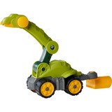 BIG PW Mini Dino Diplodocus, Vehículo de juguete verde/Amarillo, Digger, 2 año(s), Negro, Verde, Naranja