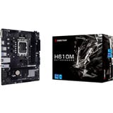Biostar H610MHP 2.0, Placa base negro