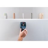 Bosch D-tect 120 multidetector digital, Localizador azul/Negro, Live cable detector, Detector de metales, Localizador de cables