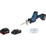 Bosch GSA 18 V-LI C Negro, Azul, Sierra de sable azul/Negro, Negro, Azul, 2,1 cm, 20 cm, 10 cm, Batería, Ión de litio