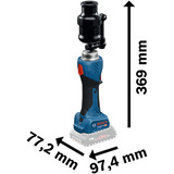 Bosch Herramienta de punzonado hidráulica a batería GLH 18V-60 Professional solo, 18Volt azul