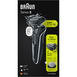 Braun Series 5 51-W1600s, Máquina de afeitar negro/blanco