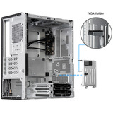 Chieftec Midi Tower BS-20B-OP, Schwarz o.NT Negro, Cajas de torre negro, Schwarz o.NT, Midi Tower, PC, Negro, micro ATX, Mini-ITX, Hogar / Oficina, 14,3 cm