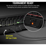Corsair CH-911901A-NA/RF, Teclado para gaming negro