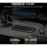 Corsair CH-911901A-NA/RF, Teclado para gaming negro