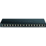 D-Link DGS-1016S switch No administrado Gigabit Ethernet (10/100/1000) Negro, Interruptor/Conmutador No administrado, Gigabit Ethernet (10/100/1000), Bidireccional completo (Full duplex)