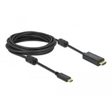 DeLOCK Cable adaptador USB, conector USB-C > conector HDMI 4K negro