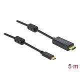 DeLOCK Cable adaptador USB, conector USB-C > conector HDMI 4K negro