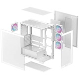 DeepCool R-CG580-WHADA4-G-1, Cajas de torre blanco