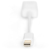 Digitus Adaptador / Convertidor Mini DisplayPort a HDMI blanco