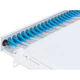 Digitus Caja de empalme de fibra óptica, equipada, 6x LC-APC DX, OS2, Caja de fíbra óptica gris