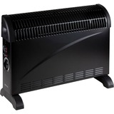 Domo Convector de pie negro