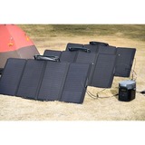 ECOFLOW 160W Solarpanel, Panel solar negro