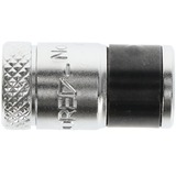 GEDORE Adaptador de punta 1/4" cuadrado > 1/4" hexagonal cromado