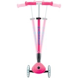 GLOBBER Primo Foldable Plus Lights, Vespa rosa neón/Celeste