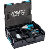 Hazet 9212-3LB/3, Tornillo de percusión azul/Negro