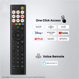 Hisense 55A6S, Televisor LED negro/Gris oscuro