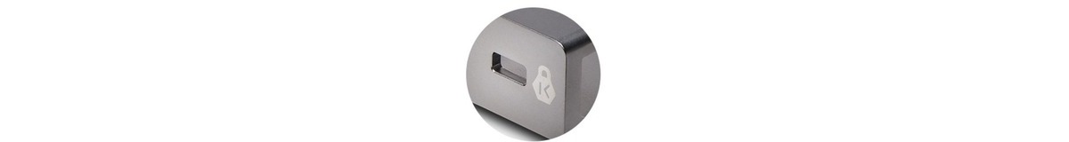 Kensington Adaptador de ranura de seguridad para Mac Studio plateado, Adaptador de ranura de seguridad, Plata, 1 pieza(s), Zinc, Mac Studio, 15,2 mm