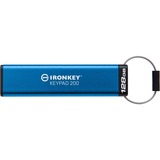 Kingston IronKey Keypad 200 128 GB, Lápiz USB 